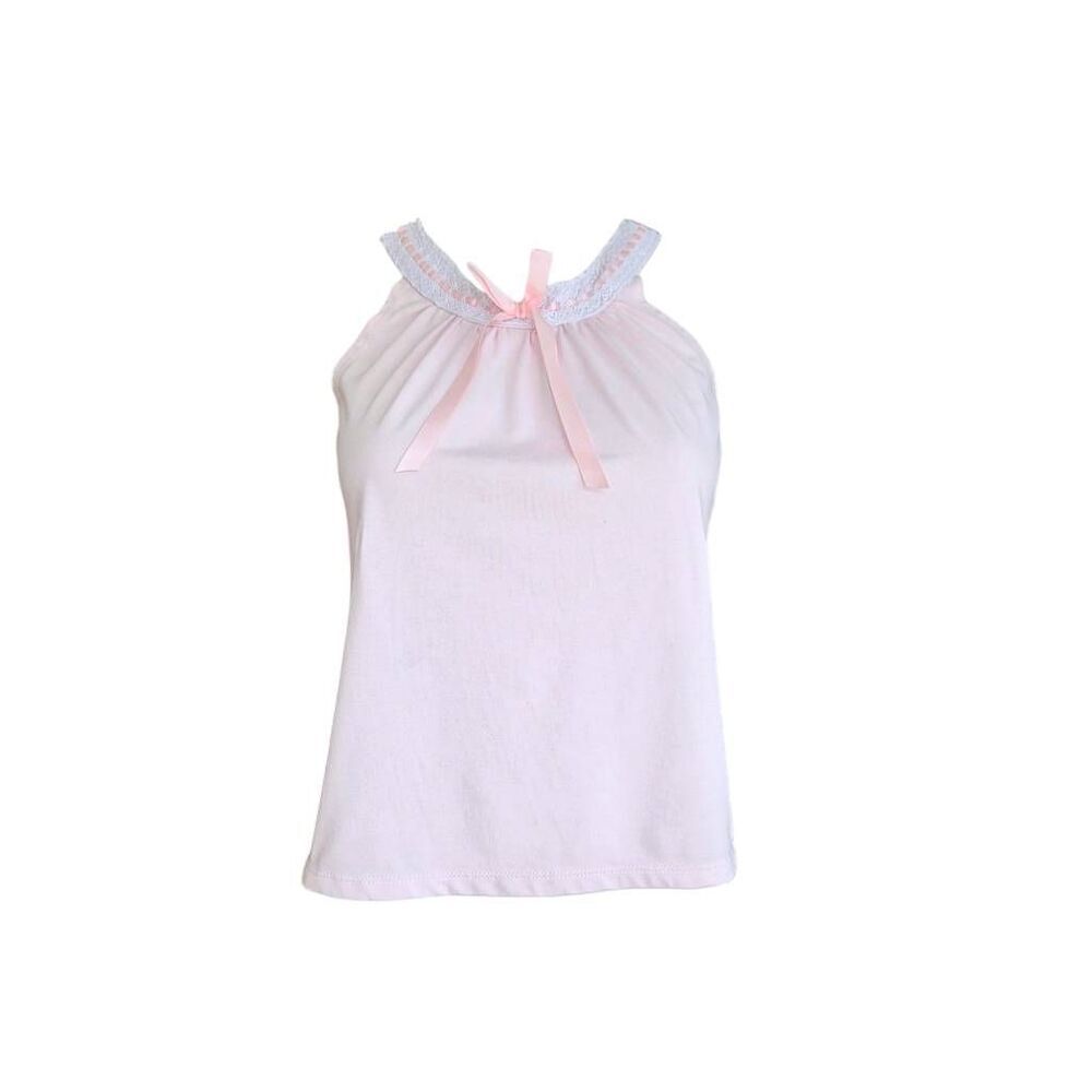 coquette pastel lace cami top